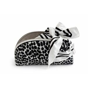 Banana Republic Leopard Print 2-1 Clutch/Nightstand Organizer w/charging port